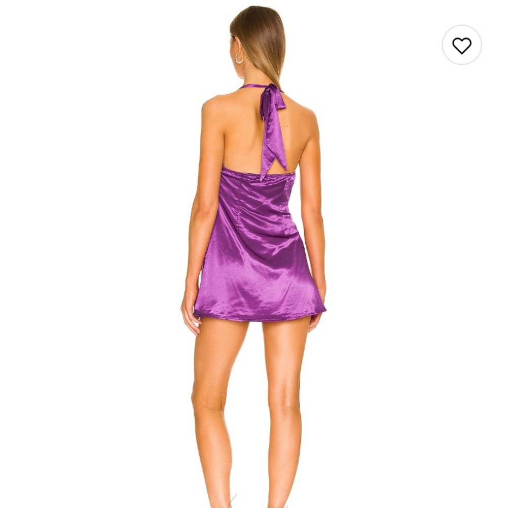 More to Come NEW Courtney halter mini dress on back order on Revolve